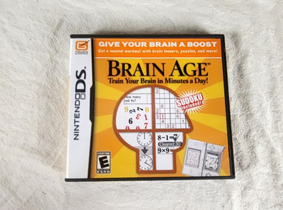 Brain Age: Train Your Brain in Minutes a Day - Nintendo DS - Complete