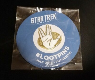Star Trek Pin - #LootPins - July 2016 - Futuristic. New