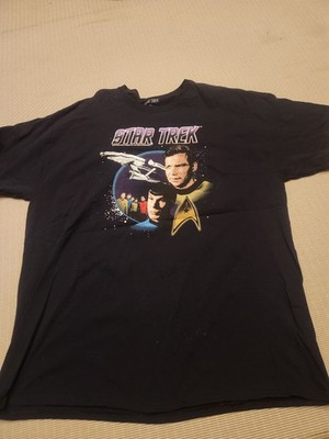 Star Trek 2XL Men's/unisex Black Short Sleeve T-Shirt