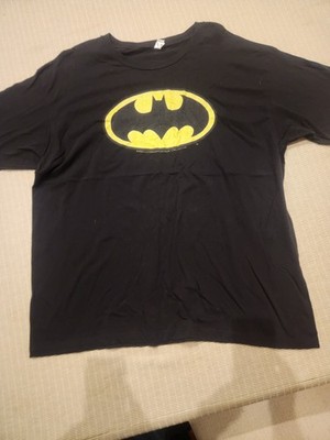 Batman Logo 2 XL Men's/Unisex Black T-Shirt