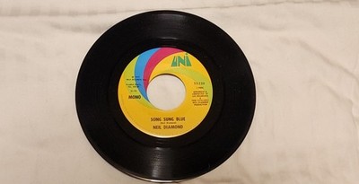 45rpm Neil Diamond - Song Sung Blue - 1972 Original pressing / NM cond.