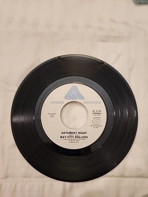Bay City Rollers “Saturday Night / Marlina" 7" 45 rpm record NM