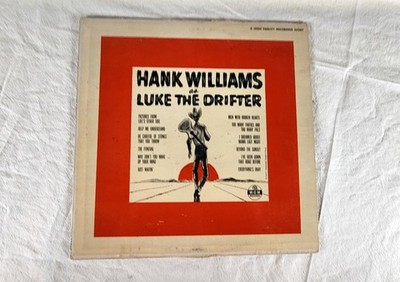 Hank Williams as Luke the Drifter MGM E3267 Mono LP Yellow Label VG/NM