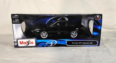 Maisto Porsche 911 Carrera 4S 996 Black 1:18 Diecast Special Edition 31628 New