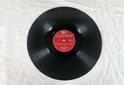 Mitch Miller Yellow Rose of Texas / Blackberry Winter 78 RPM Columbia 40540 NM