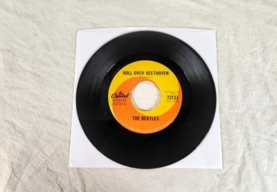 The Beatles Roll Over Beethoven / Please Mister Postman 45 Capitol 72133 EX