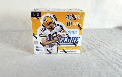 2018 Panini Score Football Hobby Box Factory Sealed 4 Autos Josh Allen Lamar