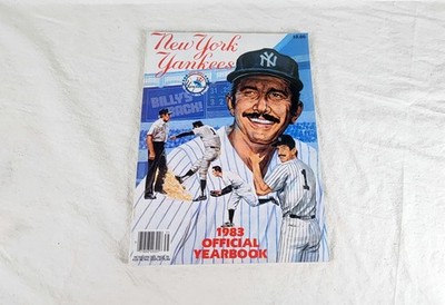1983 New York Yankees Official Yearbook Billy Martin Don Mattingly Vintage