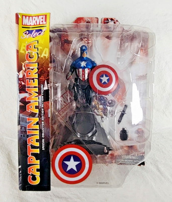 Marvel Select Captain America Action Figure Diamond Select MOC Collector Edition