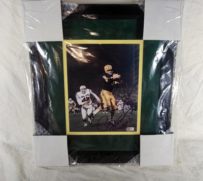 Paul Hornung Signed Packers 8x10 Photo Framed HOF 86 COA
