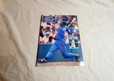 1991 Beckett Baseball Card Monthly #71 George Brett Kevin Maas February