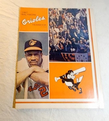1967 Baltimore Orioles Official Yearbook - Brooks Robinson Frank Robinson VG+ Co