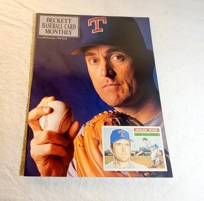 Beckett Baseball Card Monthly #69 Dec 1990 Nolan Ryan David Justice